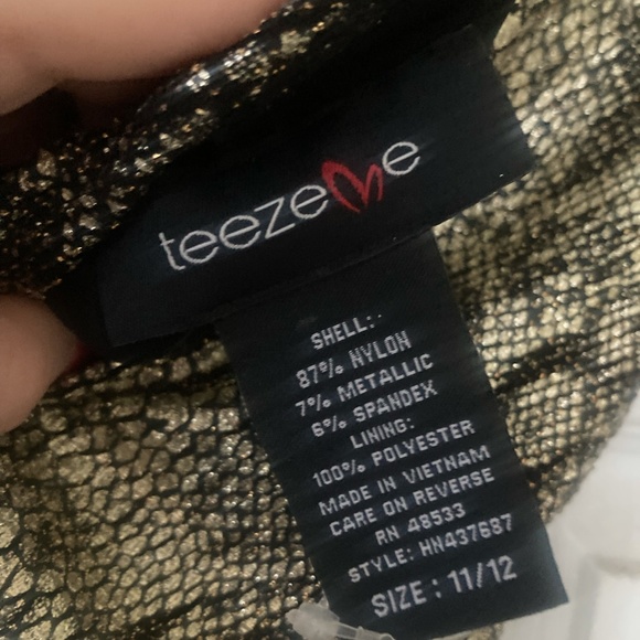 FREE SHIPPING - NWT Gold Cocktail Dress - Picture 3 of 6